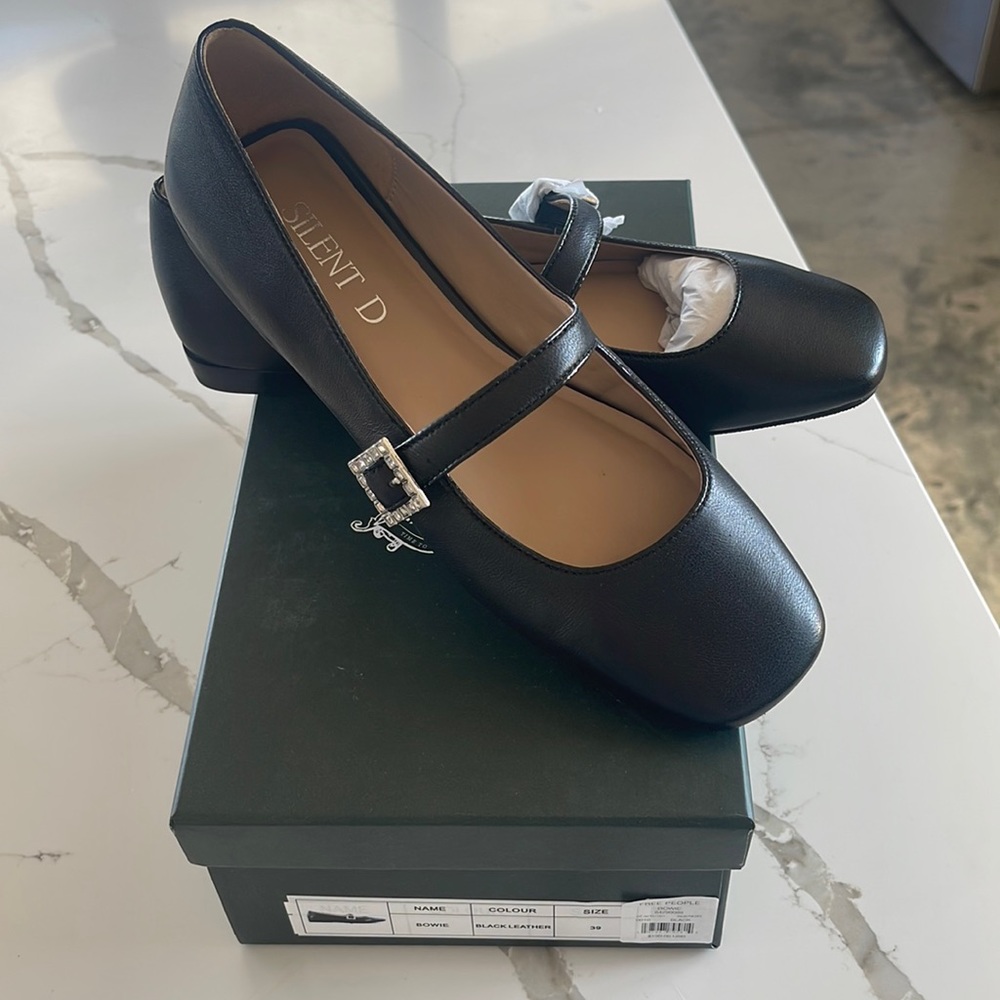 Mary Jane Flats (Silent D, Bowie)